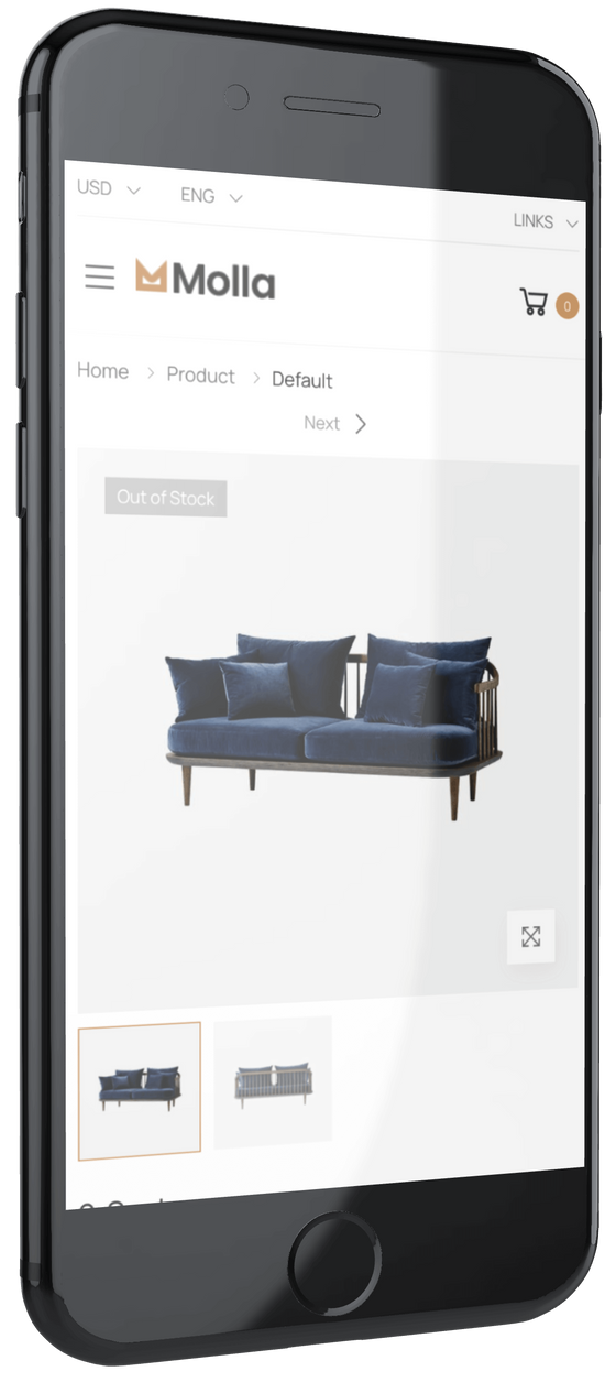 Next.js Furniture eCommerce template