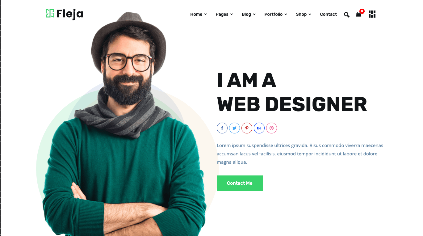 reactjs portfolio website templates free