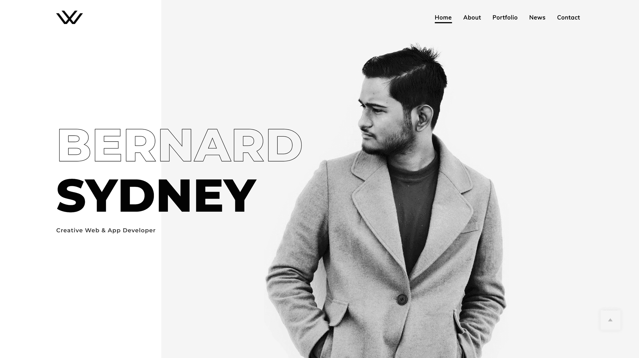 waxon portfolio template